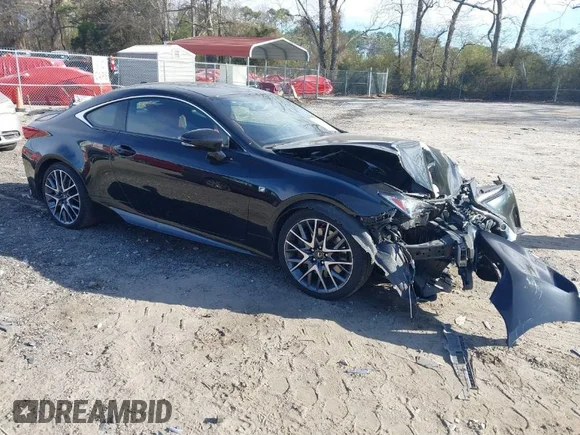 ✅ 2015 Lexus RC 350 F Sport • VIN: JTHHE5BC8F5001352 • Lot: 41678046. Wystawiony na IAAI z przebiegiem 76 494 mil. Bezpłatny archiwum sprzedaży aukcyjnych z USA i szczegółowy raport historii pojazdu na DreamBid. Zdjęcie 1.