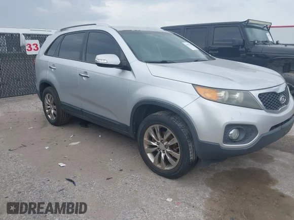 ✅ 2011 Kia Sorento EX • VIN: 5XYKU4A20BG045876 • Lot: 45193960. Listed on IAAI with 198,577 mi. Free auction sales archive from the USA and detailed vehicle history report at DreamBid. Image 1.
