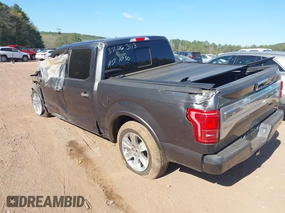 ✅ 2016 Ford F-150 Platinum • VIN: 1FTEW1CG4GFA63113 • Лот: 44663577. Опубліковано раніше на IAAI з пробігом 170 700 миль. Безкоштовний доступ до архіву аукціонних продажів зі США та докладний звіт про історію автомобіля на DreamBid. Зображення 3.
