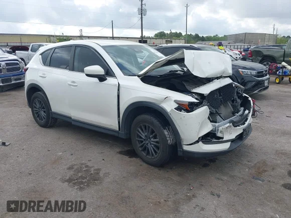✅ 2019 Mazda CX-5 Sport • VIN: JM3KFABM3K0676918 • Lot: 44710894. Wystawiony na IAAI z przebiegiem 104 139 mil. Bezpłatny archiwum sprzedaży aukcyjnych z USA i szczegółowy raport historii pojazdu na DreamBid. Zdjęcie 1.