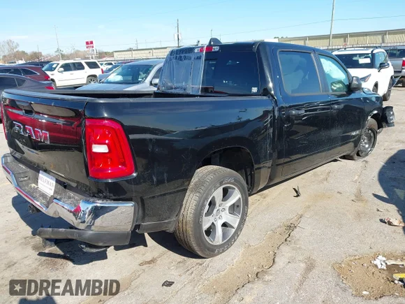 ✅ 2025 Ram 1500 Tradesman • VIN: 1C6RREGG7SN170253 • Лот: 44091724. Опубліковано раніше на IAAI з пробігом 5 792 миль. Безкоштовний доступ до архіву аукціонних продажів зі США та докладний звіт про історію автомобіля на DreamBid. Зображення 4.