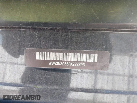✅ 2015 BMW 4 Series 428i • VIN: WBA3N3C56FK232393 • Lot: 44056103. Listed on IAAI with Not provided. Free auction sales archive from the USA and detailed vehicle history report at DreamBid. Image 9.