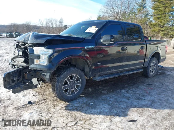 ✅ 2015 Ford F-150 Lariat • VIN: 1FTEW1EG3FFC60124 • Лот: 44194008. Опубліковано раніше на IAAI з пробігом 151 325 миль. Безкоштовний доступ до архіву аукціонних продажів зі США та докладний звіт про історію автомобіля на DreamBid. Зображення 2.