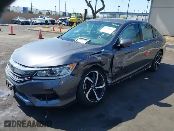 ✅ 2017 Honda Accord Sport SE • VIN: 1HGCR2F13HA240908 • Лот: 44523564. Опубликован ранее на IAAI с пробегом 110 980 миль. Бесплатный доступ к архиву аукционных продаж из США и подробный отчёт об истории автомобиля на DreamBid. Изображение 2.