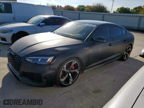✅ 2019 Audi RS 5 Sportback • VIN: WUACWCF59KA901223 • Lot: 69201875. Listed on Copart with 74,446 mi. Free auction sales archive from the USA and detailed vehicle history report at DreamBid. Image 1.
