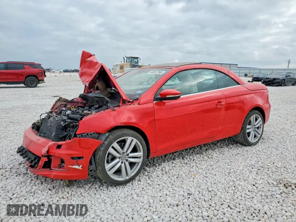 ✅ 2015 Volkswagen Eos Executive • VIN: WVWFW8AH4FV003457 • Lot: 48087266. Wystawiony na Copart z przebiegiem 66 159 mil. Bezpłatny archiwum sprzedaży aukcyjnych z USA i szczegółowy raport historii pojazdu na DreamBid. Zdjęcie 1.