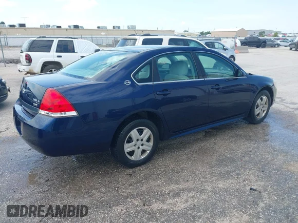 ✅ 2009 Chevrolet Impala LS • VIN: 2G1WB57KX91306996 • Lot: 45332453. Wystawiony na IAAI z przebiegiem 178 976 mil. Bezpłatny archiwum sprzedaży aukcyjnych z USA i szczegółowy raport historii pojazdu na DreamBid. Zdjęcie 4.