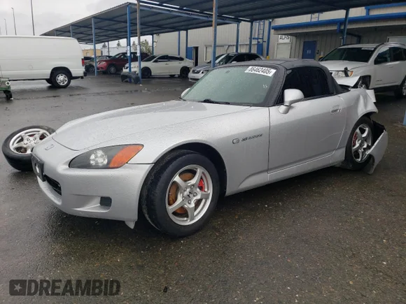 ✅ 2002 Honda S2000 • VIN: JHMAP11472T009222 • Lot: 86462405. Wystawiony na Copart z przebiegiem Nie podano. Bezpłatny archiwum sprzedaży aukcyjnych z USA i szczegółowy raport historii pojazdu na DreamBid. Zdjęcie 1.