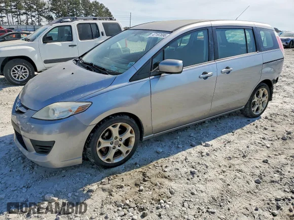 ✅ 2010 Mazda 5 Sport • VIN: JM1CR2W38A0384496 • Lot: 47197696. Wystawiony na Copart z przebiegiem 189 754 mil. Bezpłatny archiwum sprzedaży aukcyjnych z USA i szczegółowy raport historii pojazdu na DreamBid. Zdjęcie 1.