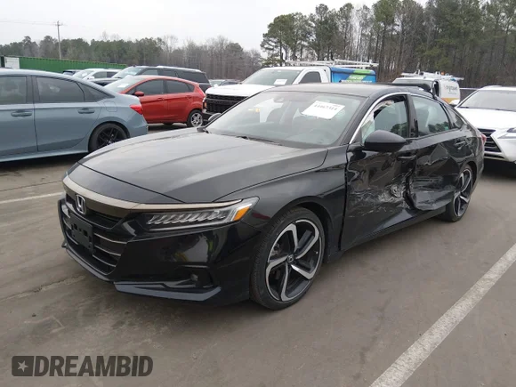✅ 2022 Honda Accord Sport SE • VIN: 1HGCV1F43NA048139 • Lot: 44467314. Wystawiony na IAAI z przebiegiem 72 833 mil. Bezpłatny archiwum sprzedaży aukcyjnych z USA i szczegółowy raport historii pojazdu na DreamBid. Zdjęcie 2.