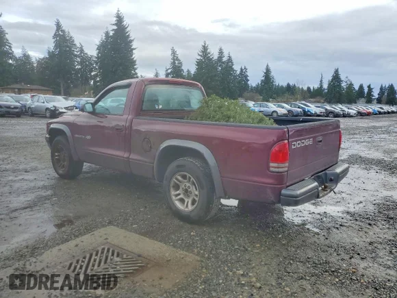 ✅ 2002 Dodge Dakota • VIN: 1B7FL16X92S550509 • Lot: 99672395. Wystawiony na Copart z przebiegiem 182 840 mil. Bezpłatny archiwum sprzedaży aukcyjnych z USA i szczegółowy raport historii pojazdu na DreamBid. Zdjęcie 2.