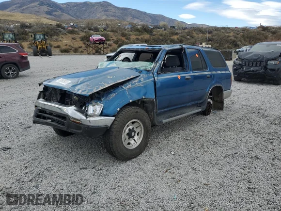 ✅ 1992 Toyota 4Runner • VIN: JT3VN39W2N0089520 • Lot: 92680935. Listed on Copart with 133,671 mi. Free auction sales archive from the USA and detailed vehicle history report at DreamBid. Image 1.