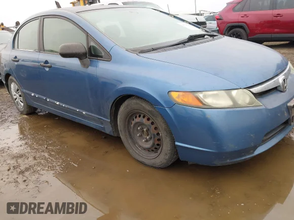 ✅ 2006 Honda Civic DX • VIN: 1HGFA15246L051338 • Лот: 43761358. Опубликован ранее на IAAI с пробегом 231 824 миль. Бесплатный доступ к архиву аукционных продаж из США и подробный отчёт об истории автомобиля на DreamBid. Изображение 1.
