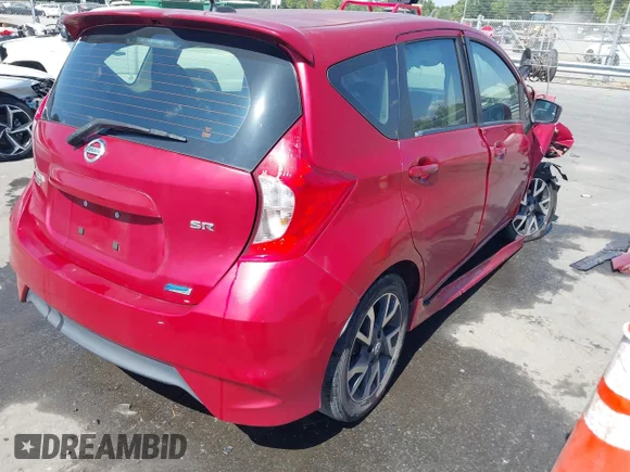 ✅ 2015 Nissan Note S Plus • VIN: 3N1CE2CP8FL428996 • Lot: 43257351. Listed on IAAI with 167,200 mi. Free auction sales archive from the USA and detailed vehicle history report at DreamBid. Image 4.