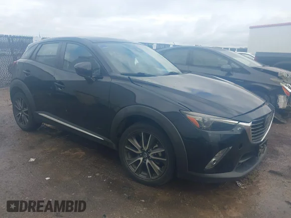 ✅ 2017 Mazda CX-3 Grand Touring • VIN: JM1DKDD70H0174012 • Lot: 41200074. Wystawiony na IAAI z przebiegiem 107 047 mil. Bezpłatny archiwum sprzedaży aukcyjnych z USA i szczegółowy raport historii pojazdu na DreamBid. Zdjęcie 1.