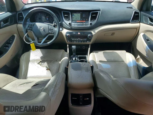 ✅ 2017 Hyundai Tucson Limited • VIN: KM8J33A21HU315385 • Lot: 51817426. Wystawiony na Copart z przebiegiem 116 088 mil. Bezpłatny archiwum sprzedaży aukcyjnych z USA i szczegółowy raport historii pojazdu na DreamBid. Zdjęcie 8.