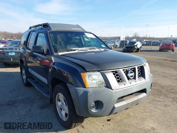 ✅ 2005 Nissan Xterra S • VIN: 5N1AN08W15C657292 • Lot: 44060658. Wystawiony na IAAI z przebiegiem 149 330 mil. Bezpłatny archiwum sprzedaży aukcyjnych z USA i szczegółowy raport historii pojazdu na DreamBid. Zdjęcie 1.