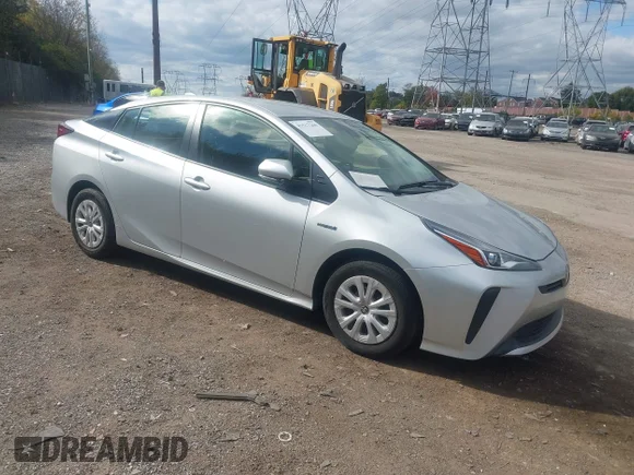 ✅ 2022 Toyota Prius L Eco • VIN: JTDKAMFU8N3160348 • Lot: 43517260. Listed on IAAI with 75,222 mi. Free auction sales archive from the USA and detailed vehicle history report at DreamBid. Image 1.