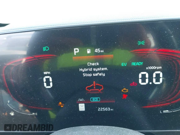 ✅ 2023 Kia Niro EX Touring • VIN: KNDCR3LE8P5106205 • Лот: 42198471. Опубліковано раніше на IAAI з пробігом 22 563 миль. Безкоштовний доступ до архіву аукціонних продажів зі США та докладний звіт про історію автомобіля на DreamBid. Зображення 7.
