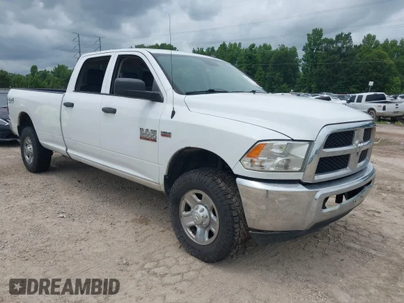 ✅ 2018 Ram 2500 Tradesman • VIN: 3C6UR5HJ1JG403796 • Lot: 42172033. Wystawiony na IAAI z przebiegiem 163 752 mil. Bezpłatny archiwum sprzedaży aukcyjnych z USA i szczegółowy raport historii pojazdu na DreamBid. Zdjęcie 1.