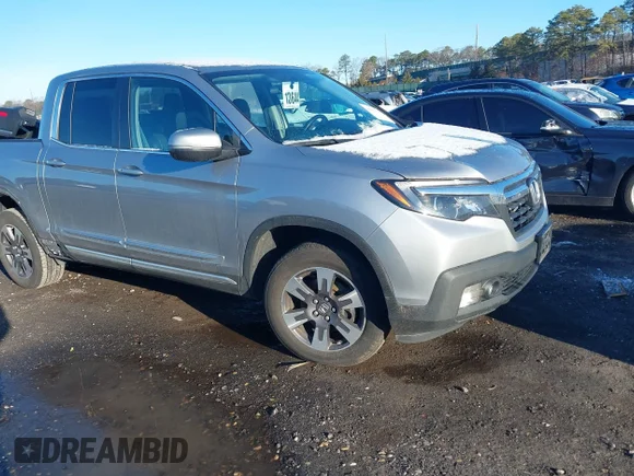 ✅ 2018 Honda Ridgeline RTL • VIN: 5FPYK3F53JB014518 • Lot: 44592120. Wystawiony na IAAI z przebiegiem 47 161 mil. Bezpłatny archiwum sprzedaży aukcyjnych z USA i szczegółowy raport historii pojazdu na DreamBid. Zdjęcie 1.