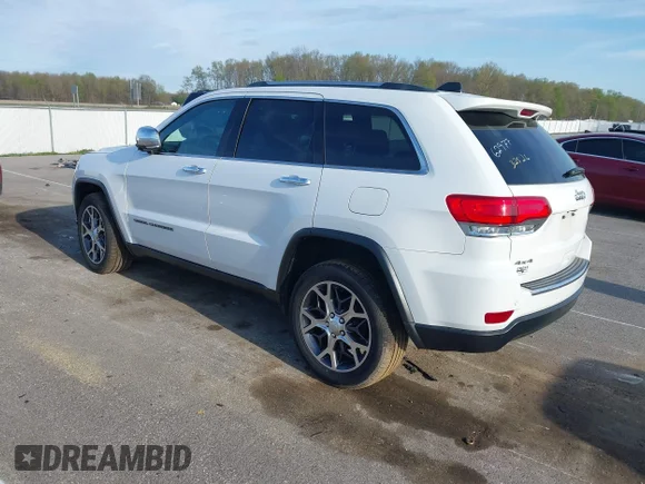 ✅ 2019 Jeep Grand Cherokee Limited • VIN: 1C4RJFBG8KC640864 • Lot: 44810167. Wystawiony na IAAI z przebiegiem 138 641 mil. Bezpłatny archiwum sprzedaży aukcyjnych z USA i szczegółowy raport historii pojazdu na DreamBid. Zdjęcie 3.