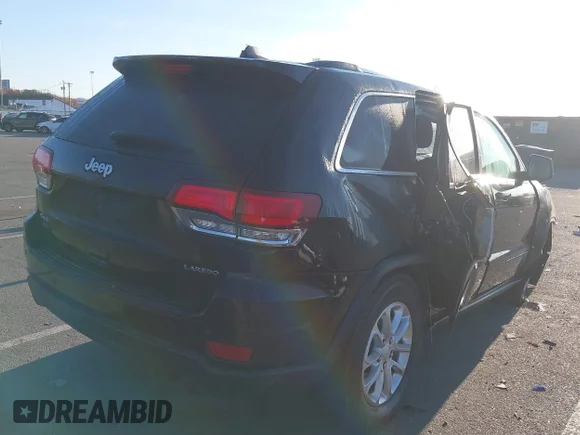✅ 2021 Jeep Grand Cherokee Laredo X • VIN: 1C4RJFAGXMC699953 • Lot: 43536642. Wystawiony na IAAI z przebiegiem Nie podano. Bezpłatny archiwum sprzedaży aukcyjnych z USA i szczegółowy raport historii pojazdu na DreamBid. Zdjęcie 4.