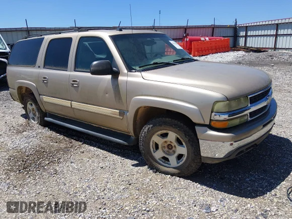 ✅ 2005 Chevrolet Suburban LT • VIN: 3GNFK16ZX5G102142 • Lot: 45024300. Listed on IAAI with 145,052 mi. Free auction sales archive from the USA and detailed vehicle history report at DreamBid. Image 1.