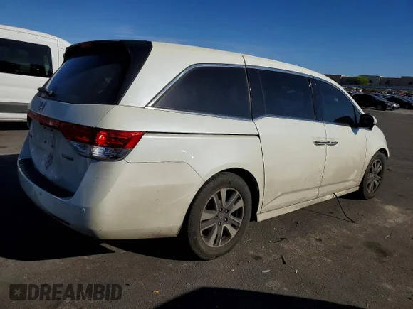 ✅ 2017 Honda Odyssey Touring • VIN: 5FNRL5H90HB021863 • Лот: 47325126. Опубліковано раніше на Copart з пробігом 172 445 миль. Безкоштовний доступ до архіву аукціонних продажів зі США та докладний звіт про історію автомобіля на DreamBid. Зображення 3.