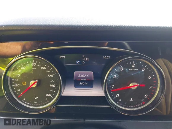 ✅ 2019 Mercedes-Benz E 300 • VIN: WDDZF4JB2KA526176 • Lot: 44703494. Listed on IAAI with 89,014 mi. Free auction sales archive from the USA and detailed vehicle history report at DreamBid. Image 7.