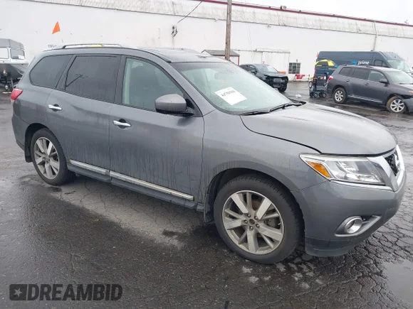 ✅ 2015 Nissan Pathfinder SV • VIN: 5N1AR2MM0FC703135 • Lot: 44750508. Listed on IAAI with Not provided. Free auction sales archive from the USA and detailed vehicle history report at DreamBid. Image 1.
