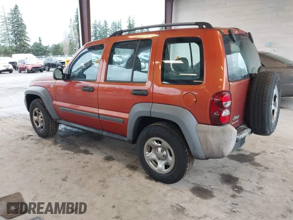 ✅ 2005 Jeep Liberty Sport • VIN: 1J4GL48K45W586672 • Lot: 44268157. Listed on IAAI with 130,694 mi. Free auction sales archive from the USA and detailed vehicle history report at DreamBid. Image 3.