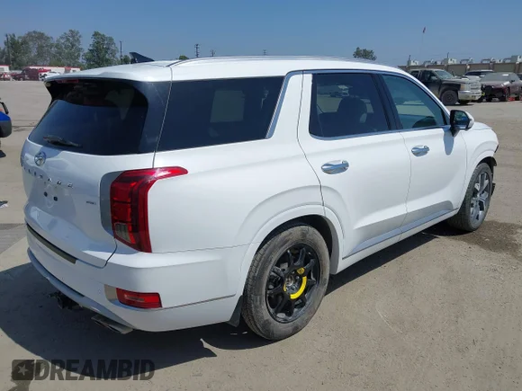 ✅ 2021 Hyundai Palisade Ultimate Calligraphy • VIN: KM8R5DHE4MU277387 • Lot: 45195190. Wystawiony na IAAI z przebiegiem 81 536 mil. Bezpłatny archiwum sprzedaży aukcyjnych z USA i szczegółowy raport historii pojazdu na DreamBid. Zdjęcie 4.