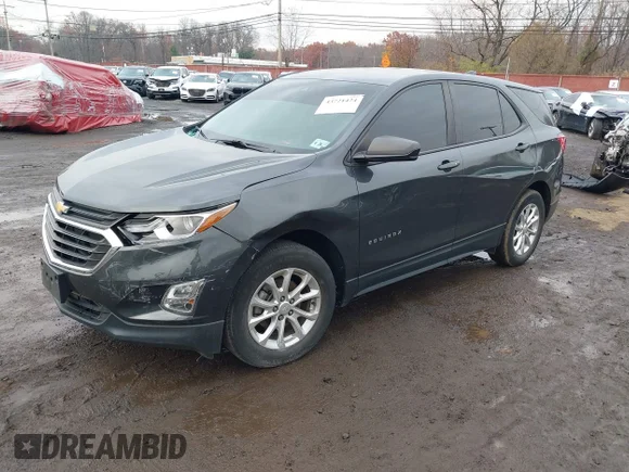 ✅ 2021 Chevrolet Equinox LS • VIN: 2GNAXHEV4M6133058 • Lot: 43721424. Wystawiony na IAAI z przebiegiem 40 893 mil. Bezpłatny archiwum sprzedaży aukcyjnych z USA i szczegółowy raport historii pojazdu na DreamBid. Zdjęcie 2.