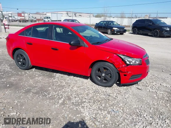 ✅ 2014 Chevrolet Cruze 1LT • VIN: 1G1PC5SB1E7457327 • Лот: 44938380. Опубликован ранее на IAAI с пробегом 107 633 миль. Бесплатный доступ к архиву аукционных продаж из США и подробный отчёт об истории автомобиля на DreamBid. Изображение 1.