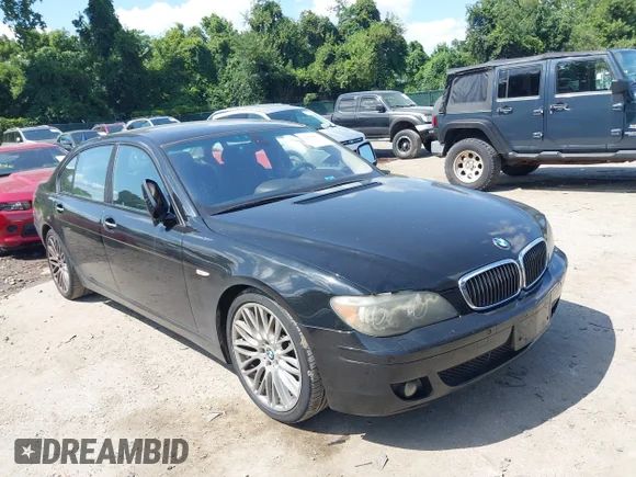 ✅ 2008 BMW 7 Series 750Li • VIN: WBAHN83528DT79479 • Lot: 42958833. Wystawiony na IAAI z przebiegiem 96 625 mil. Bezpłatny archiwum sprzedaży aukcyjnych z USA i szczegółowy raport historii pojazdu na DreamBid. Zdjęcie 1.