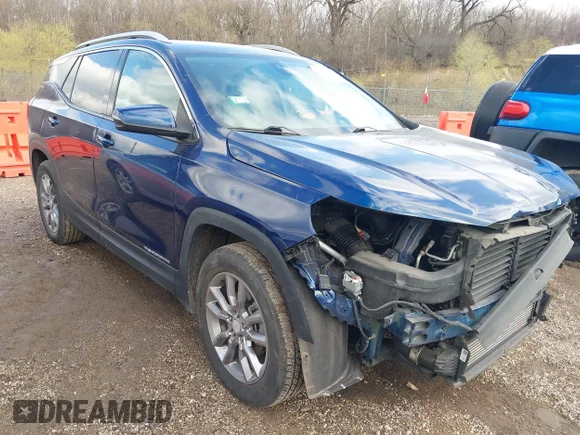 ✅ 2022 GMC Terrain SLT • VIN: 3GKALPEV9NL187844 • Lot: 44833749. Wystawiony na IAAI z przebiegiem 56 130 mil. Bezpłatny archiwum sprzedaży aukcyjnych z USA i szczegółowy raport historii pojazdu na DreamBid. Zdjęcie 1.
