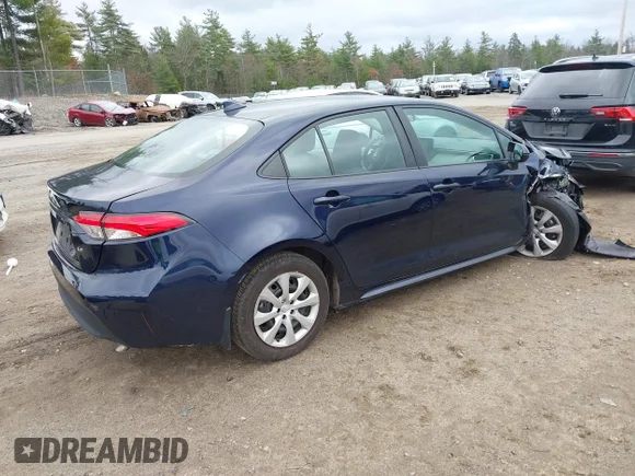 ✅ 2024 Toyota Corolla LE • VIN: 5YFB4MDE6RP158498 • Lot: 43684847. Wystawiony na IAAI z przebiegiem 34 992 mil. Bezpłatny archiwum sprzedaży aukcyjnych z USA i szczegółowy raport historii pojazdu na DreamBid. Zdjęcie 4.