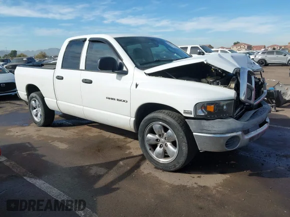 ✅ 2004 Dodge 1500 SLT • VIN: 1D7HA18D54J118693 • Lot: 44456481. Wystawiony na IAAI z przebiegiem 307 399 mil. Bezpłatny archiwum sprzedaży aukcyjnych z USA i szczegółowy raport historii pojazdu na DreamBid. Zdjęcie 1.
