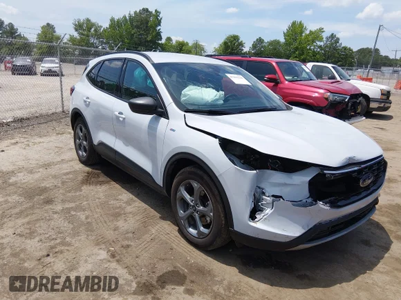 ✅ 2025 Ford Escape ST-Line • VIN: 1FMCU0MN2SUB23684 • Lot: 45361226. Listed on IAAI with 29,069 mi. Free auction sales archive from the USA and detailed vehicle history report at DreamBid. Image 1.