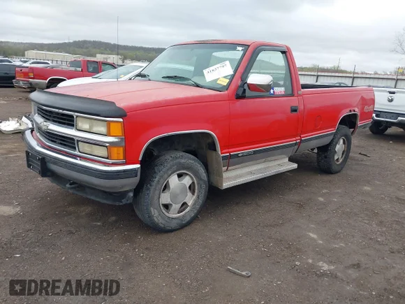 ✅ 1994 Chevrolet Silverado 1500 • VIN: 1GCEK14K8RE108027 • Lot: 41837797. Wystawiony na IAAI z przebiegiem 293 964 mil. Bezpłatny archiwum sprzedaży aukcyjnych z USA i szczegółowy raport historii pojazdu na DreamBid. Zdjęcie 2.