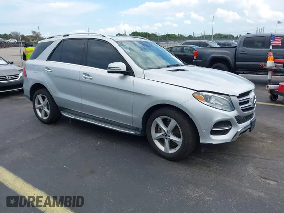 ✅ 2018 Mercedes-Benz GLE 350 • VIN: 4JGDA5HB7JB020345 • Lot: 44968398. Listed on IAAI with 62,796 mi. Free auction sales archive from the USA and detailed vehicle history report at DreamBid. Image 1.