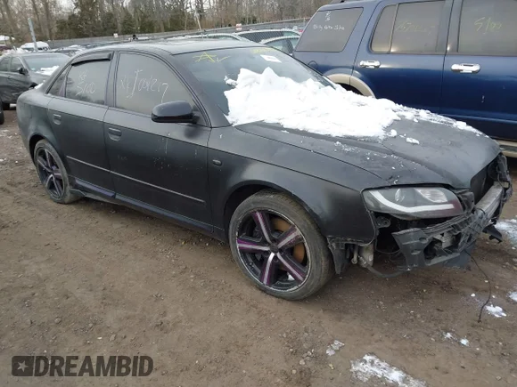 ✅ 2008 Audi A4 3.2L • VIN: WAUDH78E08A168792 • Lot: 44364329. Listed on IAAI with Not provided. Free auction sales archive from the USA and detailed vehicle history report at DreamBid. Image 1.