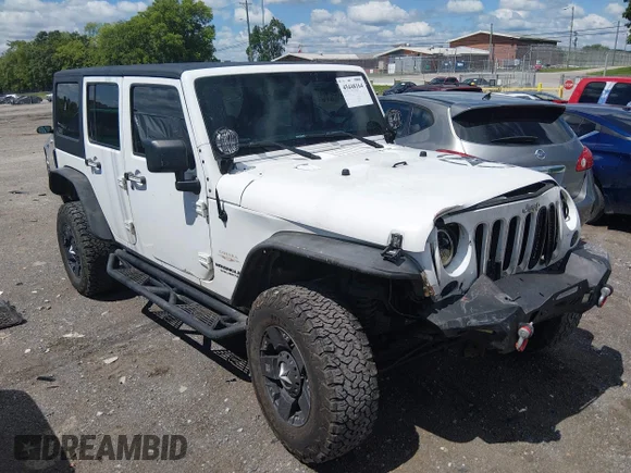 ✅ 2012 Jeep Wrangler Unlimited Sahara • VIN: 1C4BJWEG1CL108354 • Лот: 45448164. Опубликован ранее на IAAI с пробегом 161 252 миль. Бесплатный доступ к архиву аукционных продаж из США и подробный отчёт об истории автомобиля на DreamBid. Изображение 1.