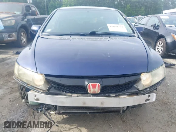 ✅ 2009 Honda Civic LX-S • VIN: 19XFA16639E023625 • Lot: 45059364. Wystawiony na IAAI z przebiegiem 184 712 mil. Bezpłatny archiwum sprzedaży aukcyjnych z USA i szczegółowy raport historii pojazdu na DreamBid. Zdjęcie 6.
