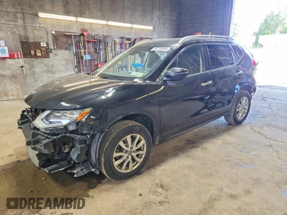 ✅ 2019 Nissan Rogue SV • VIN: JN8AT2MV5KW384987 • Lot: 60715946. Listed on Copart with 92,203 mi. Free auction sales archive from the USA and detailed vehicle history report at DreamBid. Image 1.
