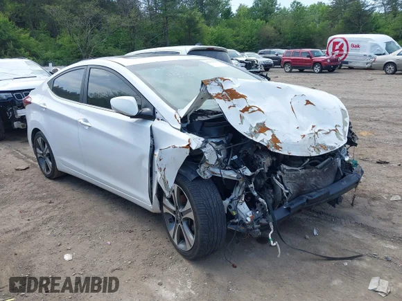 ✅ 2015 Hyundai Elantra Sport • VIN: KMHDH4AH6FU322211 • Lot: 41969375. Wystawiony na IAAI z przebiegiem 111 211 mil. Bezpłatny archiwum sprzedaży aukcyjnych z USA i szczegółowy raport historii pojazdu na DreamBid. Zdjęcie 1.