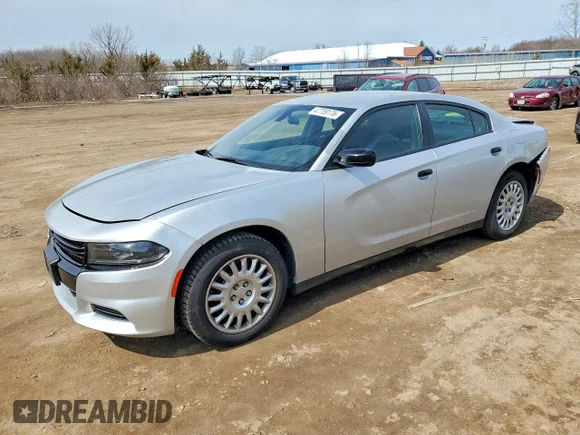 ✅ 2022 Dodge Charger Police • VIN: 2C3CDXKG7NH142177 • Lot: 47709176. Wystawiony na Copart z przebiegiem 100 660 mil. Bezpłatny archiwum sprzedaży aukcyjnych z USA i szczegółowy raport historii pojazdu na DreamBid. Zdjęcie 1.