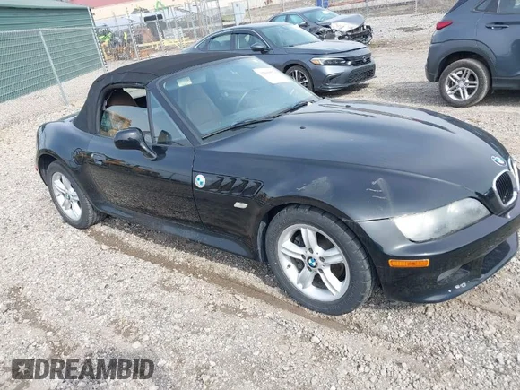 ✅ 2000 BMW Z3 2.5 • VIN: 4USCH934XYLF83791 • Lot: 42008574. Wystawiony na IAAI z przebiegiem Nie podano. Bezpłatny archiwum sprzedaży aukcyjnych z USA i szczegółowy raport historii pojazdu na DreamBid. Zdjęcie 1.