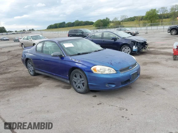 ✅ 2006 Chevrolet Monte Carlo LT 3.9L • VIN: 2G1WK151469262798 • Lot: 43270419. Wystawiony na IAAI z przebiegiem 171 766 mil. Bezpłatny archiwum sprzedaży aukcyjnych z USA i szczegółowy raport historii pojazdu na DreamBid. Zdjęcie 1.